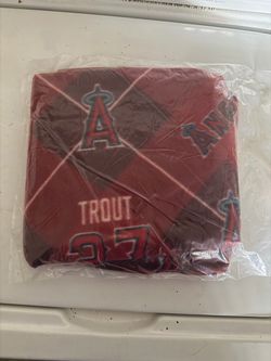 Angels Mike Trout Shohei Ohtani SGA blanket