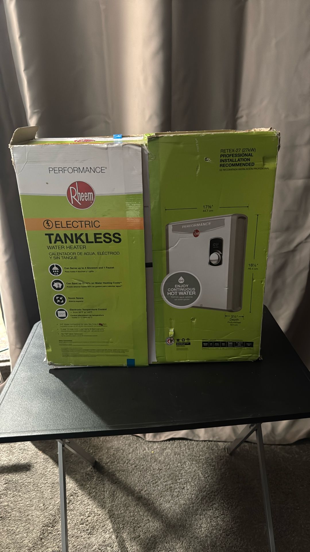 Rheem Electric Tankless Water Heater