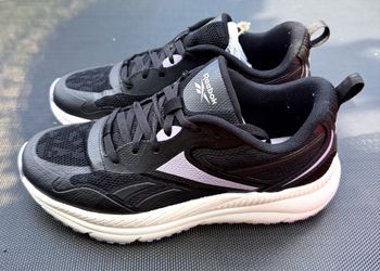 NEW - Reebok Black/Purple Sneakers - Women's Shoe Size 8.5