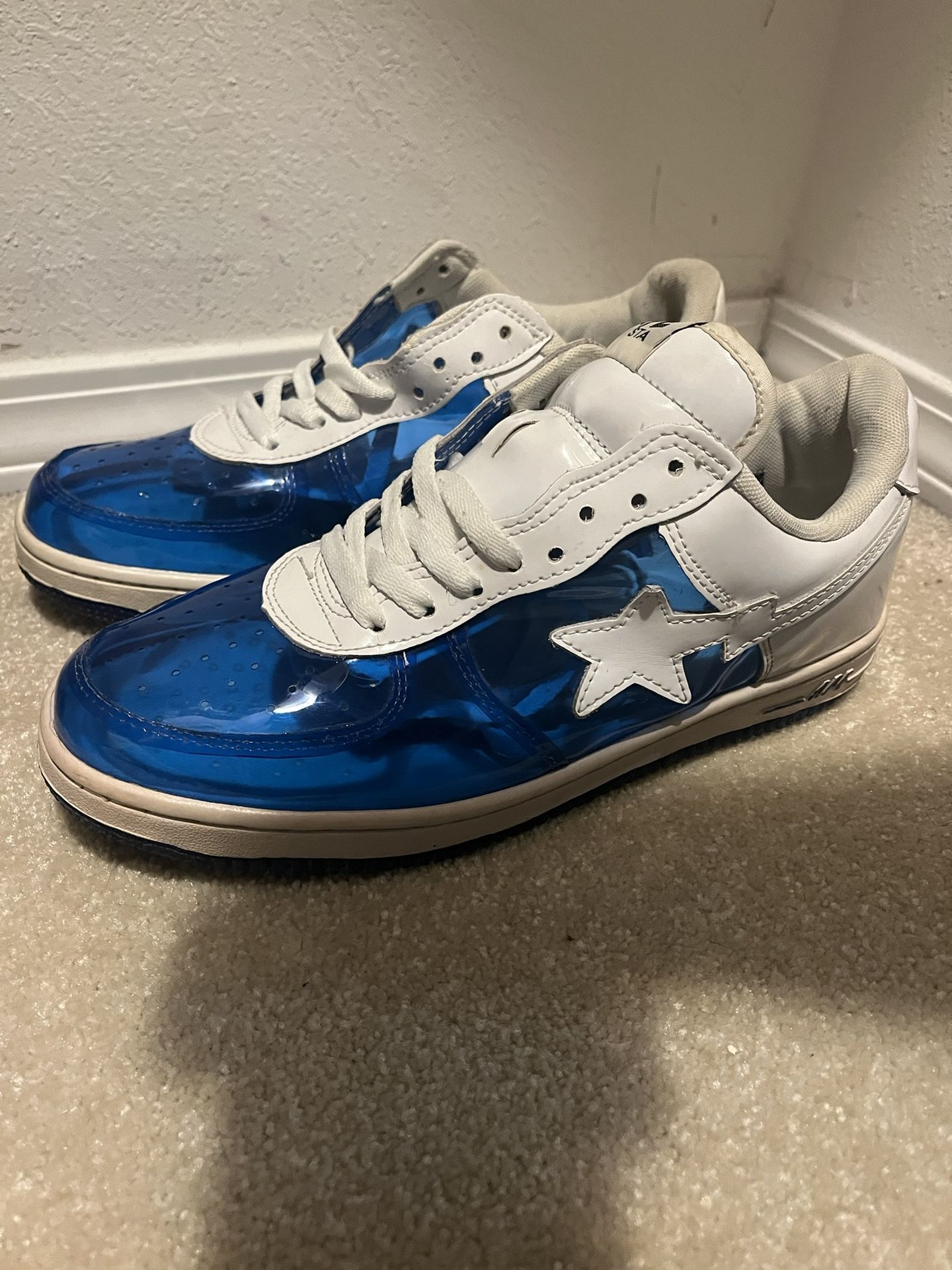 See-Through Bape Ape Shoes