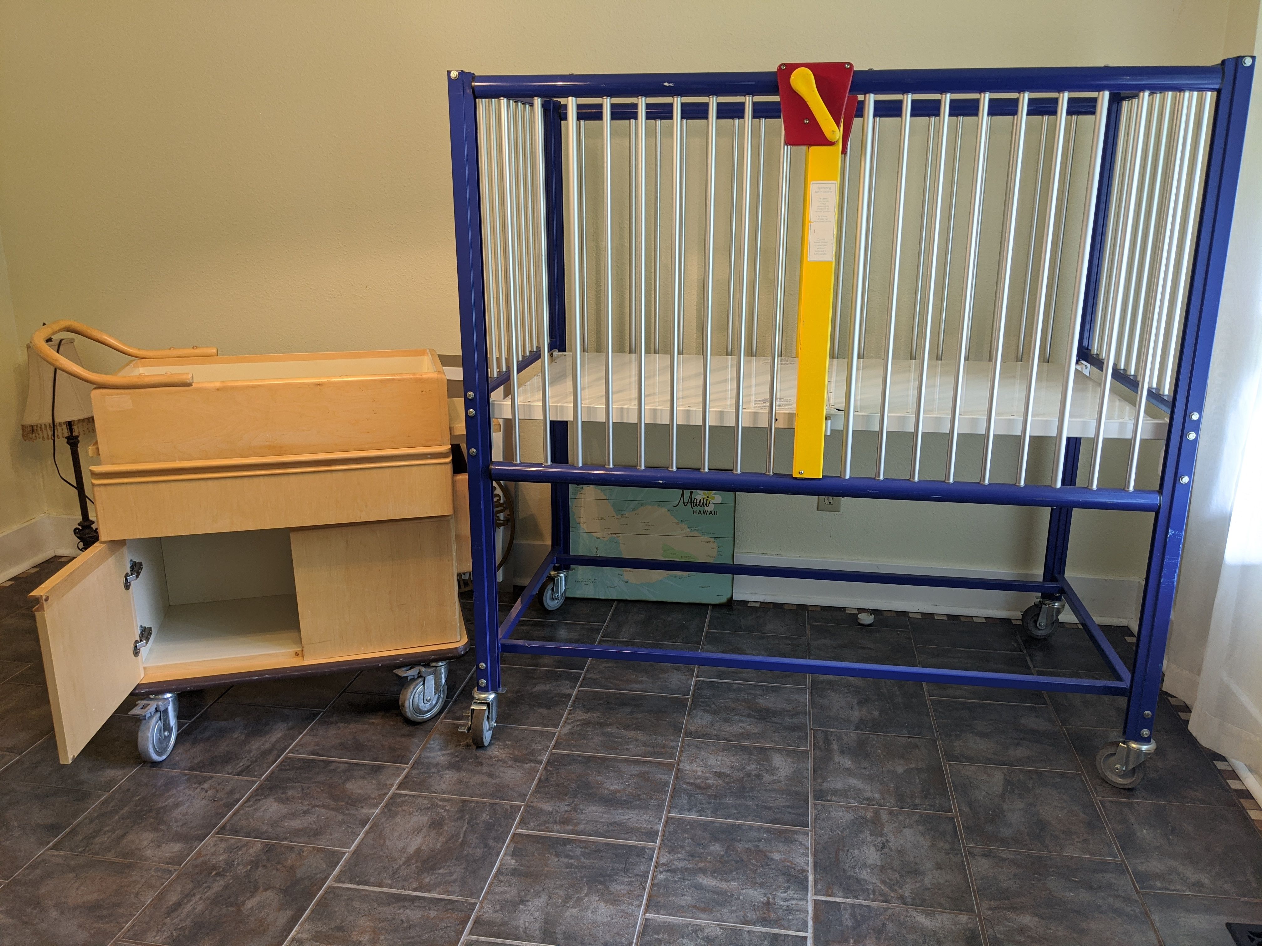 Pedicraft Homecare Hospital Pedi Crib Bed Bassinet for baby, toddler