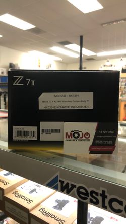 Nikon Z7II 45.mp Mirrorless Camera Body Ff