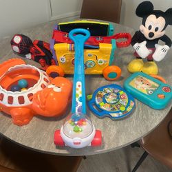 Toddler Toys Set All In Real good Condition All Work May Just Need Batteries