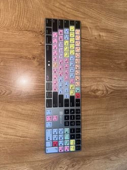 Logickeyboard Titan Wireless Backlit Keyboard for Avid Pro Tools - Like New