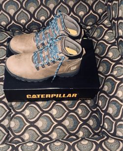 Cat Steele Toe Boots (size 7.5)
