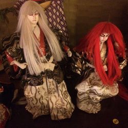 Male Kabuki Dolls