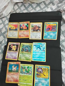 Todas estas carticas clásicas de pokemon  1995 todas jumpnta 120