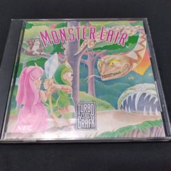 Monster Lair TurboGrafx 16 CD Video Game NEC