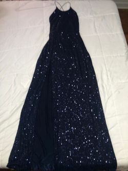 Long Prom dress size L/ vestido largo size L