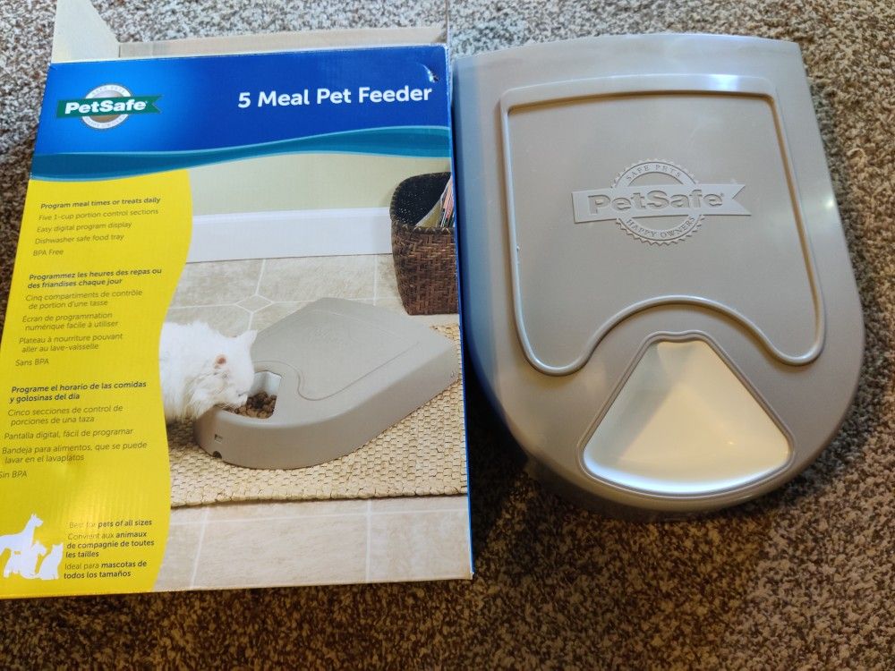 5 Meal Auto Pet Feeder
