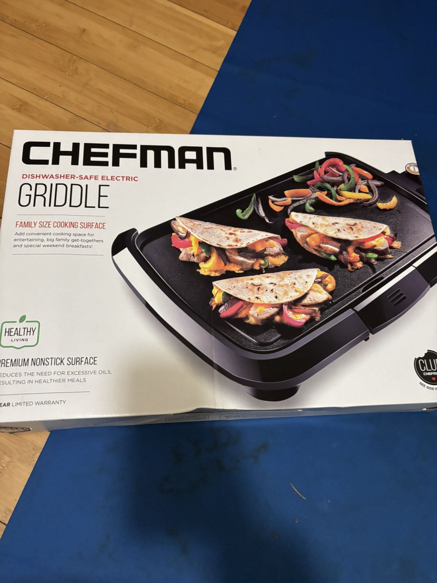 New chefman GRIDDLE In A Box