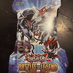 YuGiOh Battles of Legend Monster Mayhem Sleeved Booster Pack 1st Edition Sealed