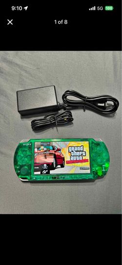 Sony PSP 3000 green with Charger