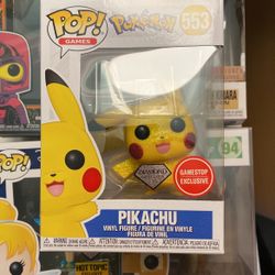 Pikachu Diamond Funko Pop
