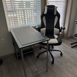 Gaming Chair + Desk