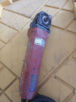 Hilti corded angle grinder