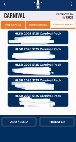 Rodeo Carnival Packs