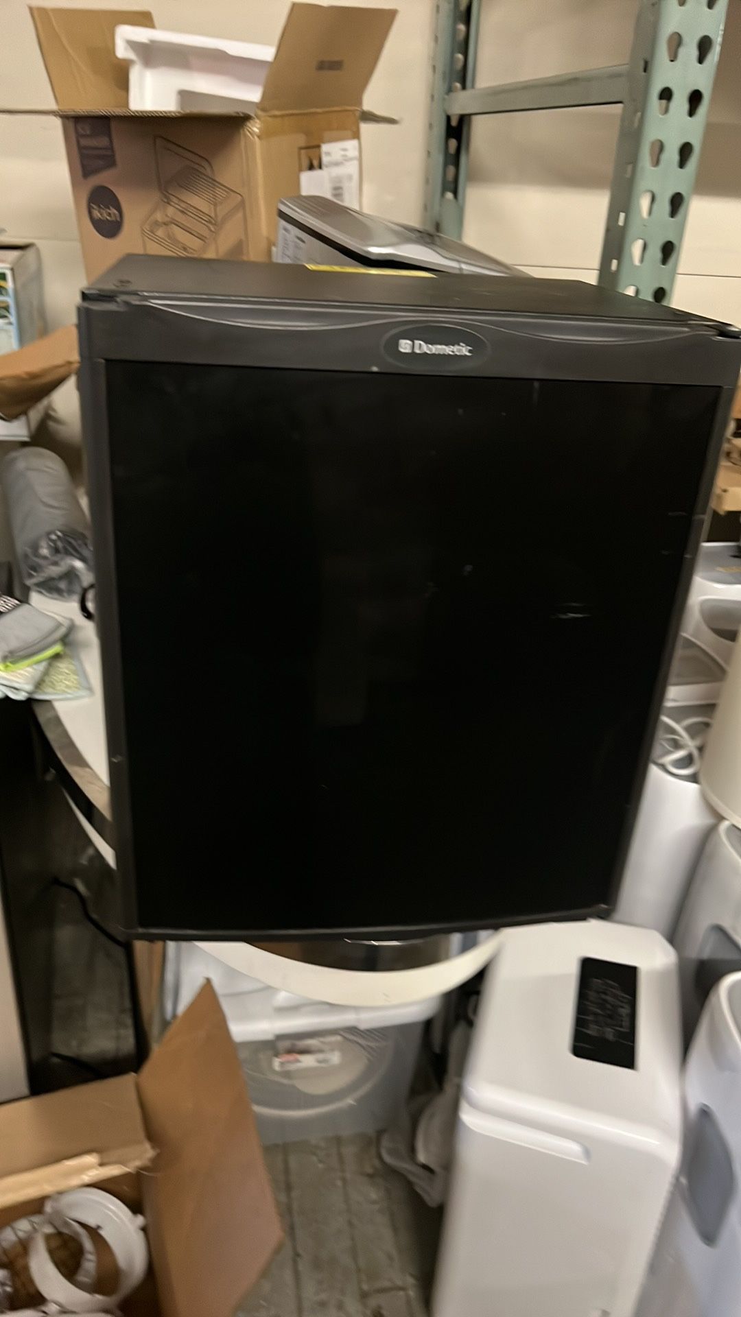 Domestic Mini Fridge Works Silently