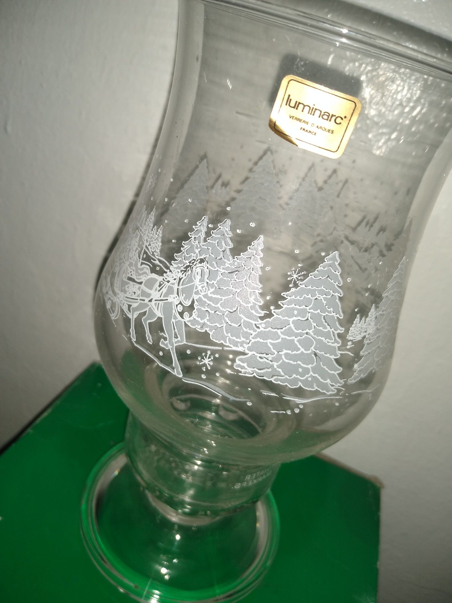 $3 crystal candle vase