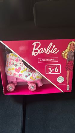 New Barbie rollerskates adjustable size 3 to 6