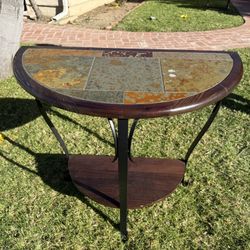 Entry Way Table And Matching Mirror 
