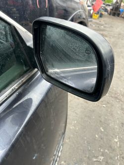 2010 Subaru Legacy Outback Door Mirror Passenger Side RH Gray J383