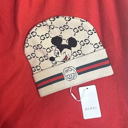 NWT Gucci Limited Edition Unisex Mickey Mouse Ski  Cap ite