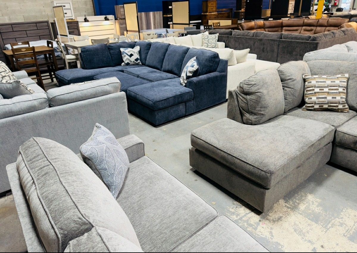 Sofas, Loveseats, and Sectionals Marked WAY Down Today