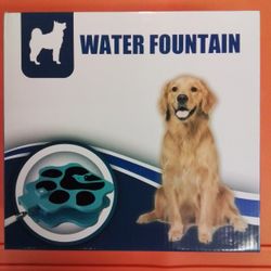 Dog Self Triggering Water Fountain_NEW_$15