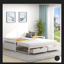 Twin To King Convertible Daybed
