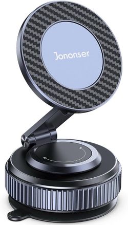 Brand new in box Suction Phone Mount for Car Dashboard/Windshield - 360°Adjustable Magnetic Phone Holder for Car, Foldable Car Phone Holder for iPhone