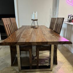 Dining Table (Solid Wood)