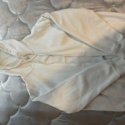 Nike Cream/White Zip Up Jacket