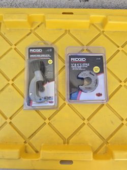 Ridgid Tubing Cooper Cutters $20 Each 