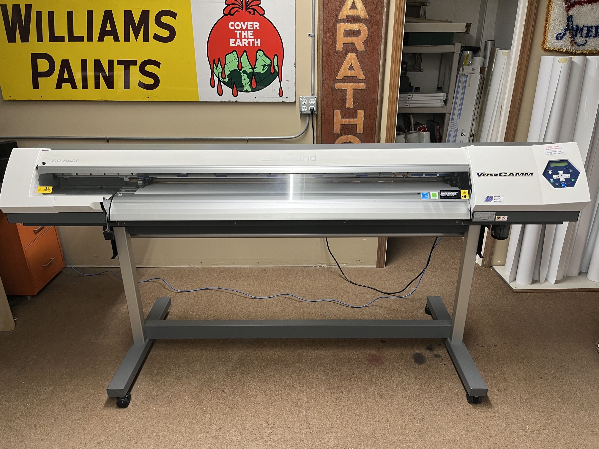 Roland VersaCAMM SP-540i Eco-Sol Printer/Cutter