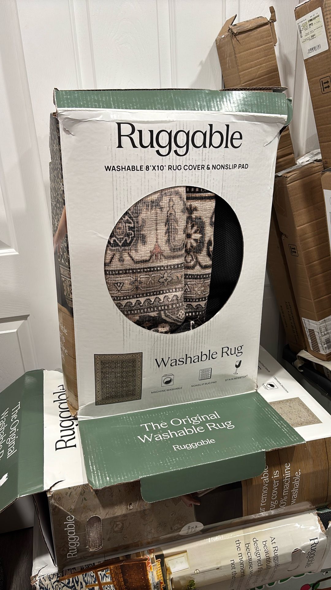 Ruggable Flatwoven Washable Alessia Rug, 8' x 10'