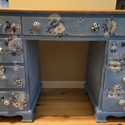 Refinished Beautiful Vintage Desk