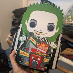 Loungefly Funko Pop! Beetlejuice Dante's Inferno Mini Backpack - New