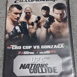 Mirko Cro Cop Gonzaga Bisping UFC MMA 70 Nation Collidge