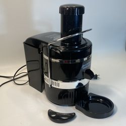 🍏 Jack Lalanne Power Juicer by TriStar CL-003AP Black — Tested - 9 Piece