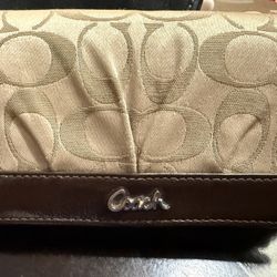 Authentic coach wallet 