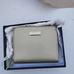 Furla Gold Zipper Wallet 
