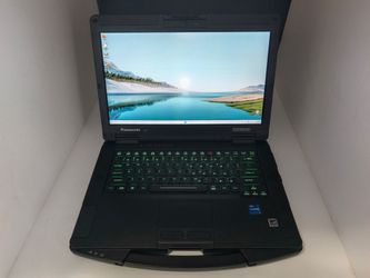 14" Panasonic ToughBook Laptop Windows 11 Touchscreen RGB Keyboard