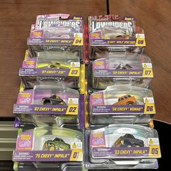 Car tuned diecast lowriders series 2