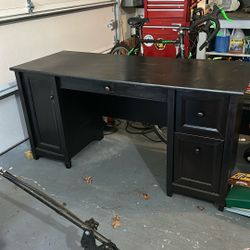 Sturdy Black Desk