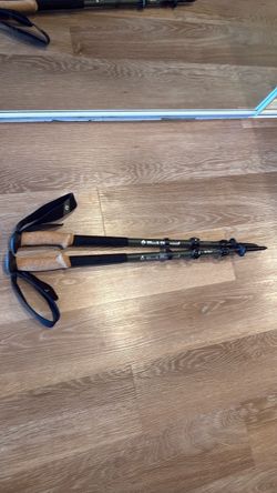 Black Diamond Alpine Carbon Cork Trekking Poles – Adjustable 100–130cm – $110