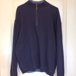 Men’s Reversible Blue Sweater