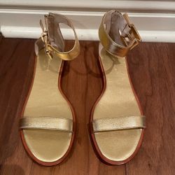 Gold Sandals 