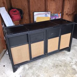 Vintage Record Player Cabinet Nice 