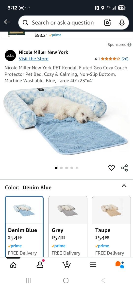 New Pet Dog Bed For Couch